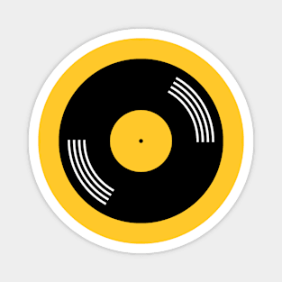 Vinyl Record Magnet